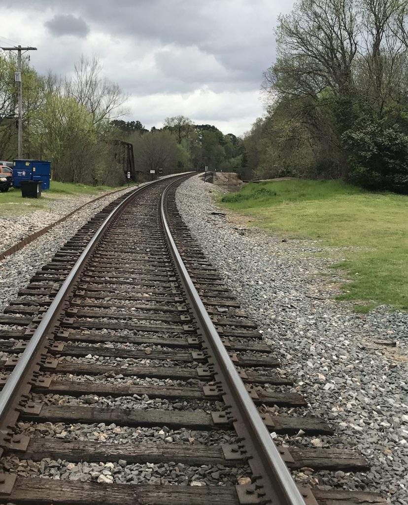 KCS Railroad Track Jefferson TX